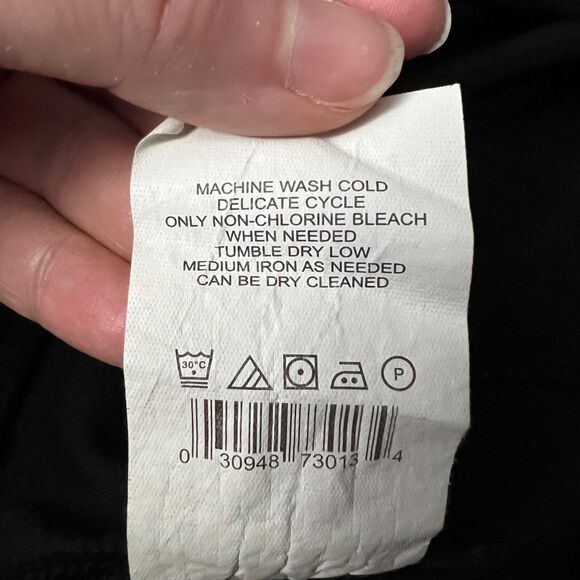 Motherhood Maternity Womens Leggings Skinny Leg Ankle Length Pants Black Large - Picture 7 of 7